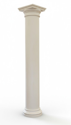 XXL Römische Stil 300cm Säule Design Säulen Luxus Einrichtung Haus Wohnung Neu