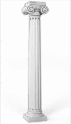 211cm Antike Säule Säulen Stein Skulptur Statue Römischer Garten Stil