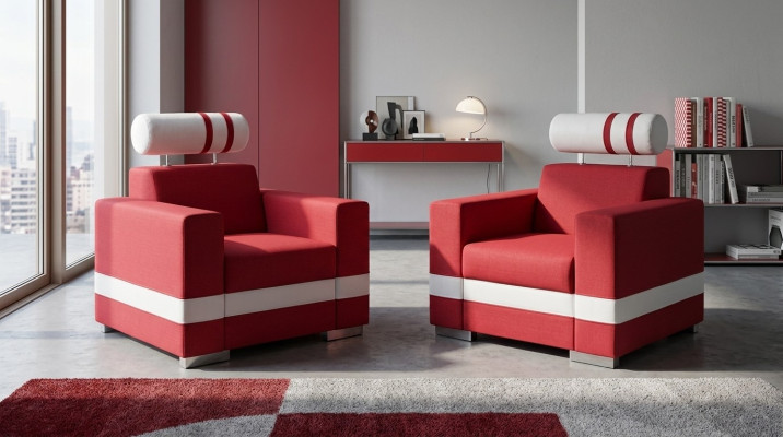 Esszimmer Stuhl 1 Sitzer Sessel Holz Luxus Klasse Möbel Design Sofa
