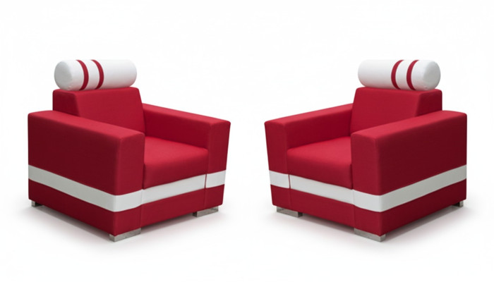 Esszimmer Stuhl 1 Sitzer Sessel Holz Luxus Klasse Möbel Design Sofa