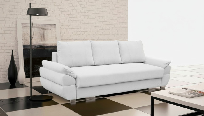 Designer 3 Sitzer Couch Sofa Polster Sofas Couchen 3er Textil Schlafsofa Bett