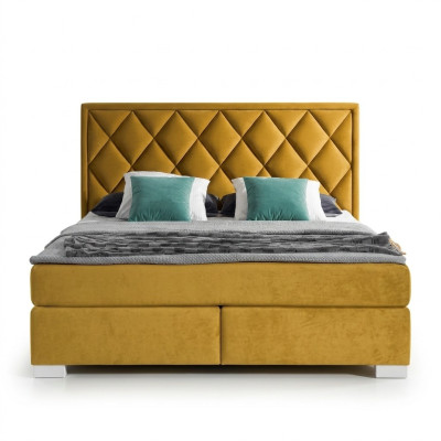 Betten Bett Polster Leder Textil Designer Edles Doppel Ehe Hotel Boxspring