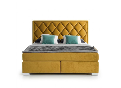 Betten Bett Polster Leder Textil Designer Edles Doppel Ehe Hotel Boxspring