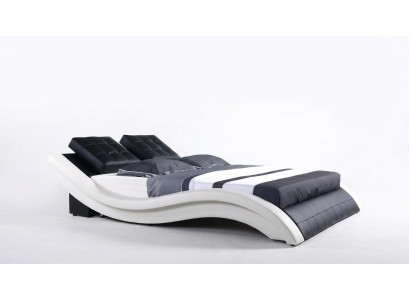 Design Betten Doppel Hotel Gestell Schlaf Zimmer Leder Luxus Modernes