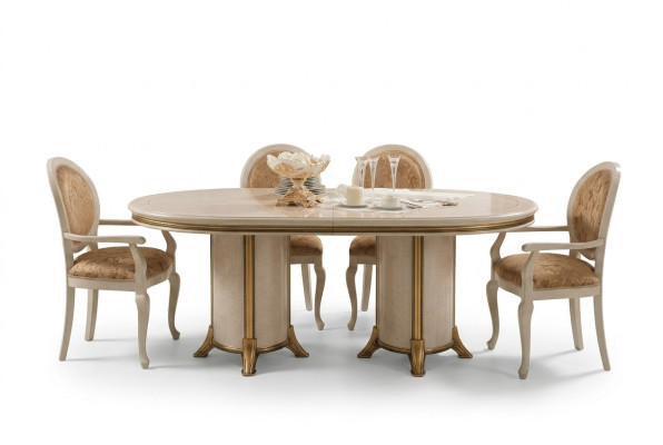 Esstisch Tisch Esszimmer Tische Holztisch Jugendstil Antik Stil 200/250/300cm