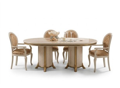 Esstisch Tisch Esszimmer Tische Holztisch Jugendstil Antik Stil 200/250/300cm