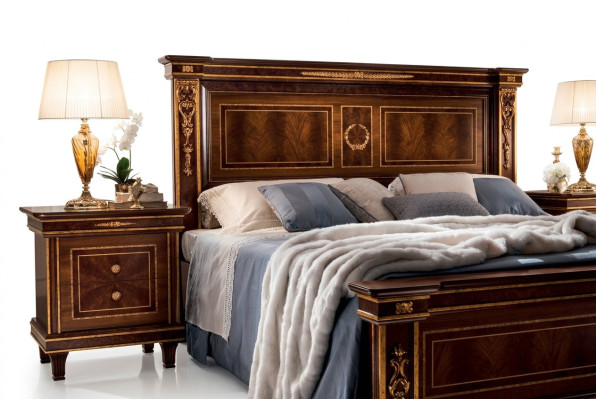 Nachttisch Tisch Nacht Konsole Beistelltisch Schlafzimmer arredoclassic Italien