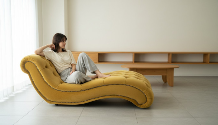 Chesterfield Chaiselongues Sofa Liege Chaise Club Relax Liegen Leder