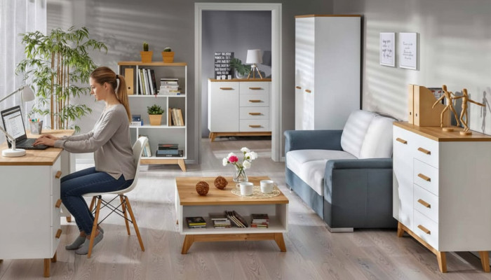 Design Kommode Sideboard Büro Anrichte Wohn Zimmer Möbel Kommoden Schrank Regal