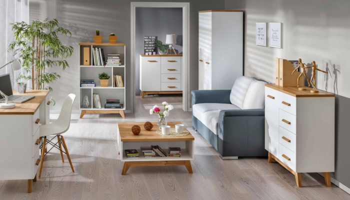 Design Kommode Sideboard Büro Anrichte Wohn Zimmer Möbel Kommoden Schrank Regal