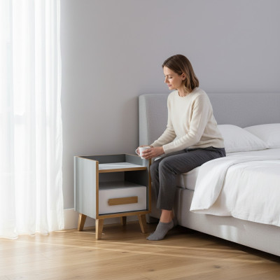 Nachttische Nachttisch Nachtschrank Nachtkonsole Tisch Beistell Nachtkonsolen