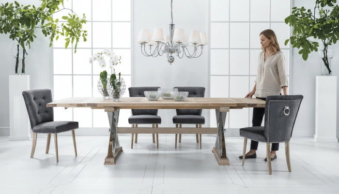 Esszimmer Holz Tische Essgruppe Set Stuhl Gruppe Neu Tisch 6 Design