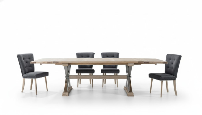 Esszimmer Holz Tische Essgruppe Set Stuhl Gruppe Neu Tisch 6 Design