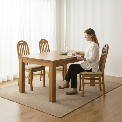 Stühle 10x Set Sessel Massivholz Esszimmer Polster Lehnstühle Esszimmer Stuhl