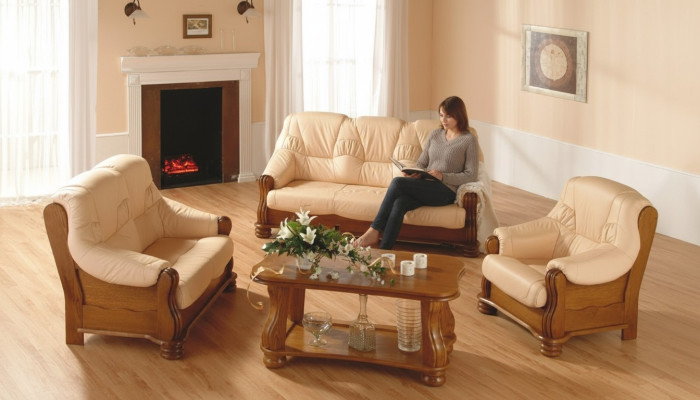 Sofagarnitur 3+2+2 Sitzer Wohnlandschaft Sofas Klassische Couchen Polster Neu