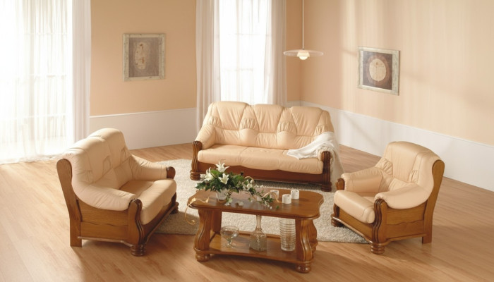 Sofagarnitur 3+2+2 Sitzer Wohnlandschaft Sofas Klassische Couchen Polster Neu