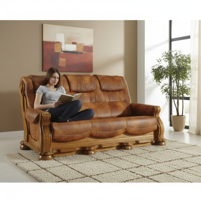 Sofagarnitur 3+2 Sitzer Klassischer Couchen Wohnlandschaft Sofas Polster