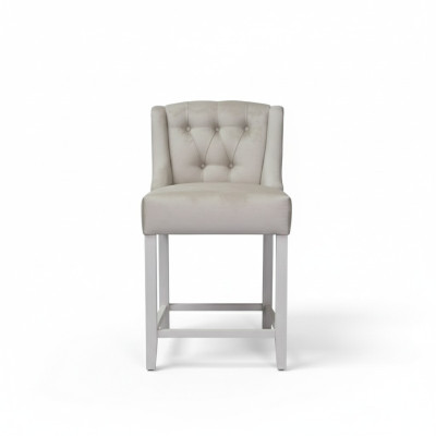 Moderne Braune Chesterfield Barhocker Luxuriöse Sitzer Designer x8 Stühle
