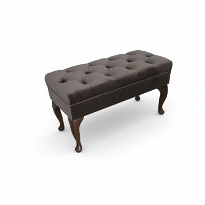 Hocker Chaiselounge Fußhocker Beistellhocker Ottomane Sitzbank Chesterfield