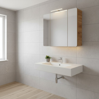 Spiegel Badspiegel Spiegelschrank Badezimmerspiegel Dekor Hängespiegel