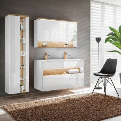 Badmöbel Set Badezimmer Waschbecken Badmöbelset 3tlg. Zimmer