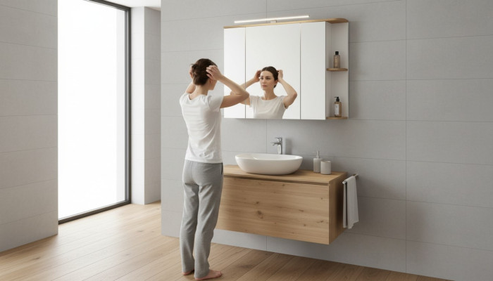 Badezimmer Spiegelschrank 80cm Spiegel Schrank Spiegel Schränke