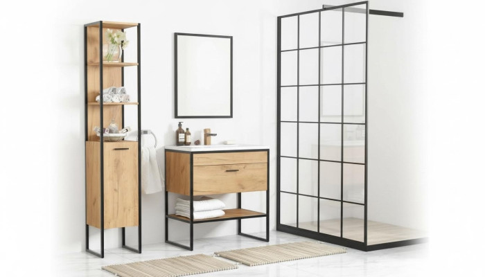 Badezimmer Badmöbel Set Badmöbelset Waschbecken 3tlg. Zimmer