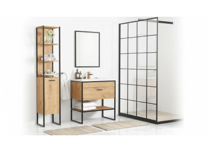 Badezimmer Badmöbel Set Badmöbelset Waschbecken 3tlg. Zimmer