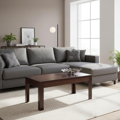 Couch Table Wohnzimmer Tische Beistell Holz Rechteckiger Sofa Beistell