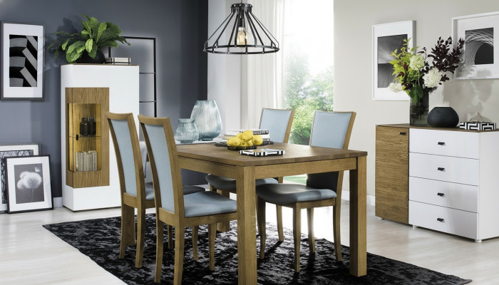 Tische Essgruppe Esszimmer Garnitur Stuhl Set Tisch Holz Essgarnituren