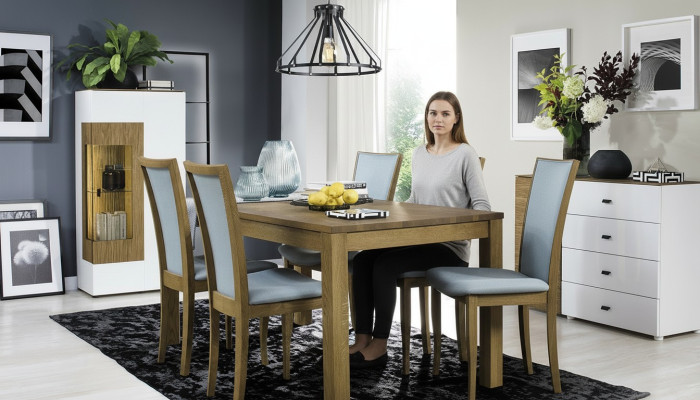 Tische Essgruppe Esszimmer Garnitur Stuhl Holz Set Tisch Essgarnituren