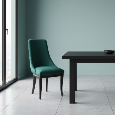 Grüne Sessel 4x Luxus Klassischer Esszimmer Stuhl Stühle Sitz Modern Massiv Holz