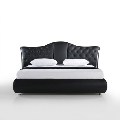 Chesterfield Bett Design Klassische Betten Doppel Leder Polster Schlafzimmer