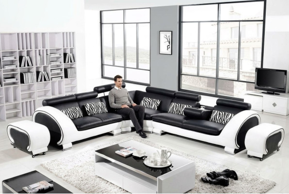 Eckcouch Eckgarnitur L Form Sofa Ecksofa Polster Wohnlandschaft Garnitur