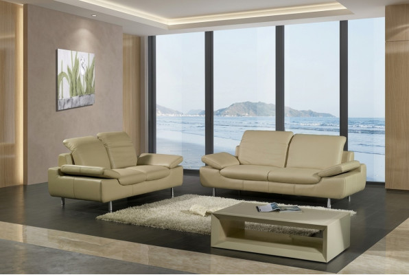 Sofagarnitur Sofa Couch Ledersofa Sitz Polster Garnituren Sofas 3 1 Sitz