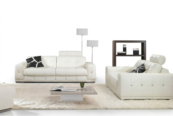 Design Sofas Polster Leder 311 Sitzer Couchen Sofagarnitur Garnituren Set