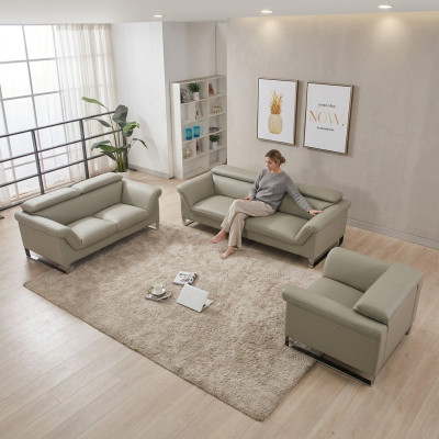Sofagarnitur Ledersofa Sofa Couchen Sitzer Set Sofa Polster Couch 3tlg Sessel