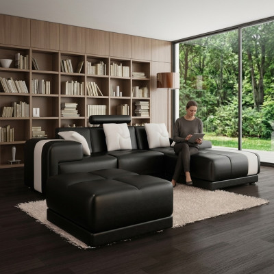 Eckcouch Eckgarnitur L Form Sofa Ecksofa Garnitur Dekorative Polster Couch