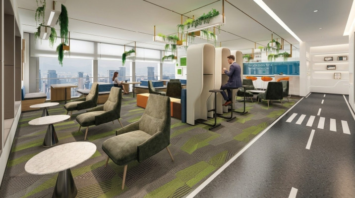Telefon Zelle Gepolsterte Trennwand Gepolsterte Möbel Einrichtung Büro Office