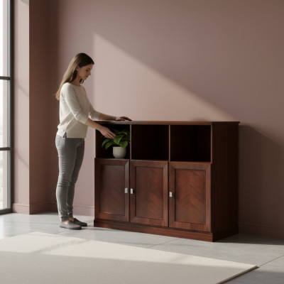 Kommode Vitrine Kommoden Vitrinen Kommodenschrank Designer Schrank TV Anrichte