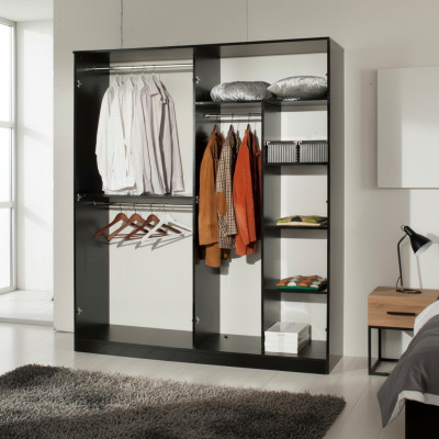 Kleider Schrank Designer Hochglanz Kleiderschränke Möbel Wohnen Holz Hochglanz