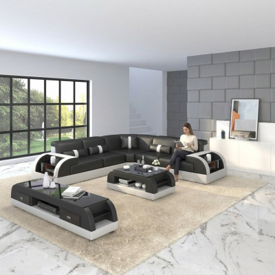 Designer Sofa Couch Polster Wohnlandschaft Ecksofa Ecksofa L Form
