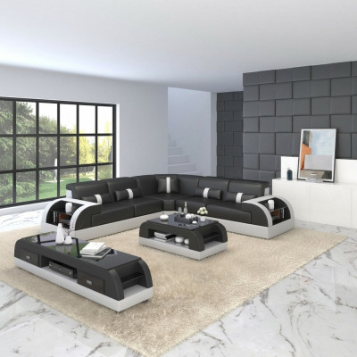 Designer Sofa Couch Polster Wohnlandschaft Ecksofa Ecksofa L Form