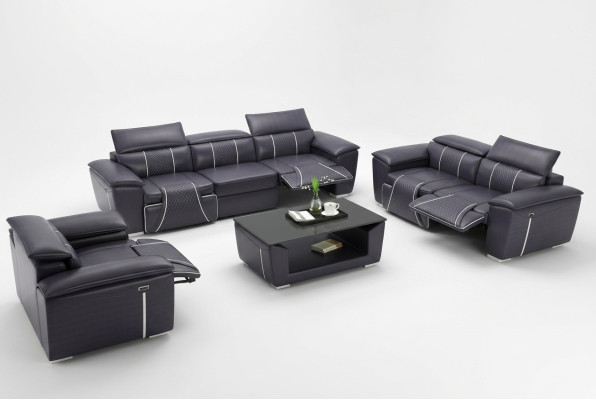 Sofagarnitur 311 Sitzer Set Multifunktion Sofas Polster Couchen Leder Relax Neu