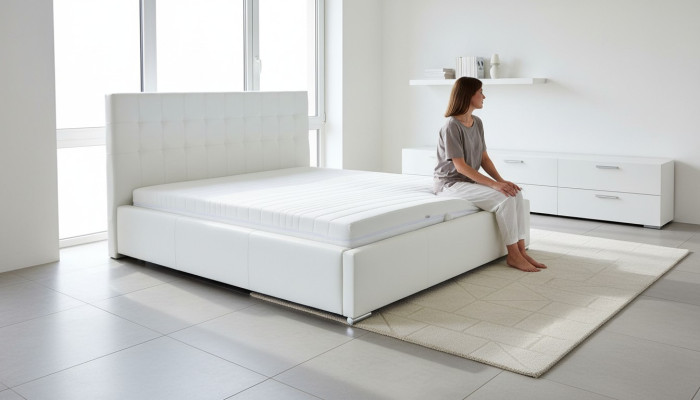Betten Hotel Textil Design Bett Doppel Ehe Modernes Schlaf Zimmer Luxus
