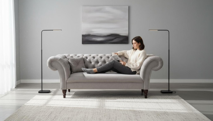 3 Sitzer Couch Polster Sofa Chesterfield Couchen Dreisitzer Kunstleder