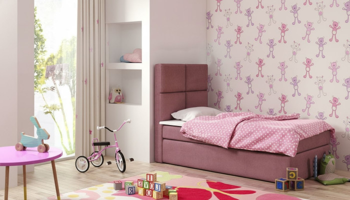 Hotel Bett Boxspring Blau Design Bett Big Polster Ehe Luxus Betten