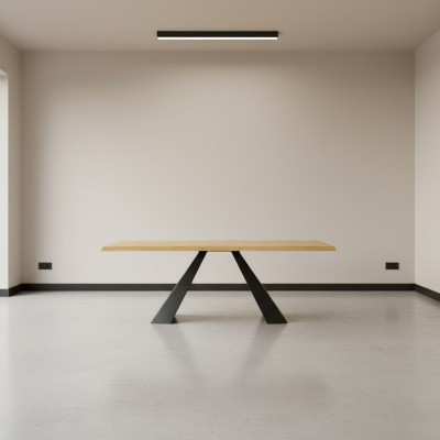 Esstisch Holz Tische Wohn Ess Zimmer Tisch Massivholz 240x100cm Esstische Massiv