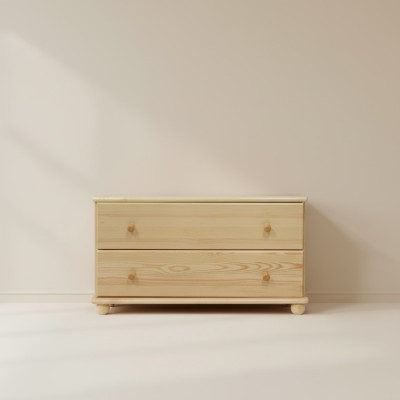 Kommode Design Lowboard Anrichte Schrank Echtes Holz Kommoden Sideboard