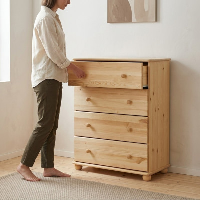 Massive Kommode Sideboard Schrank Möbel Kommoden Echtholz Kiefer Neu Anrichte